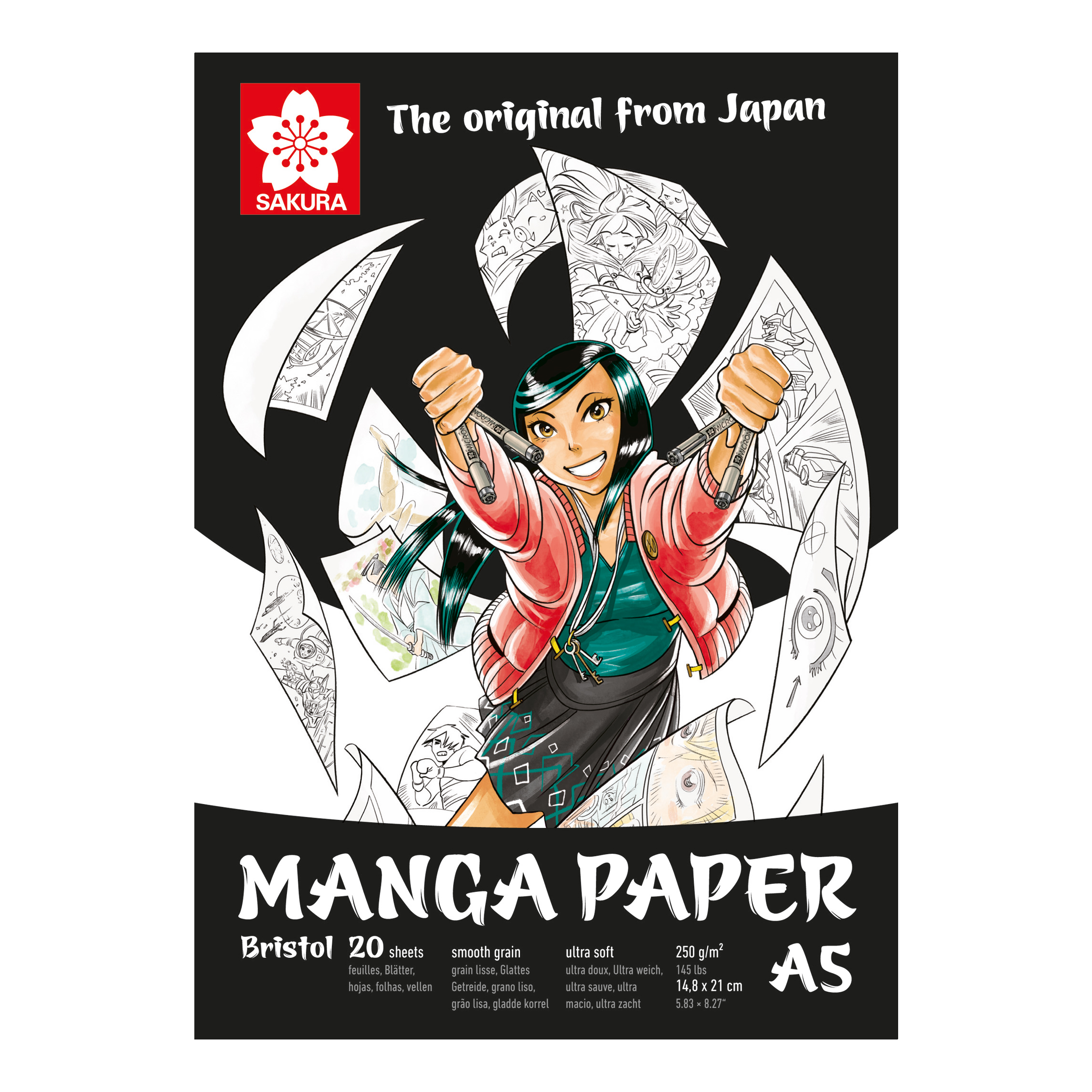 2287x2287 Sakura Manga Drawing Pad Pen Store