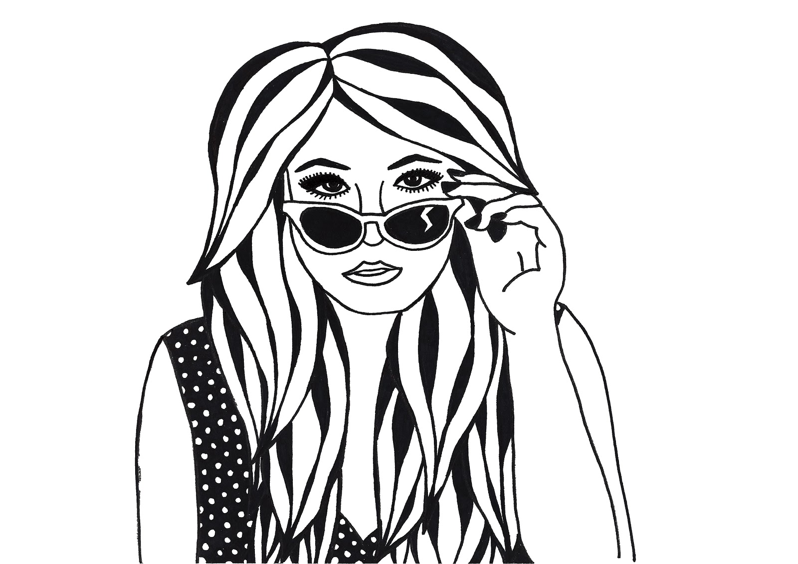 1600x1131 Alice Hoar Media Digipak And Advertisement Drawings