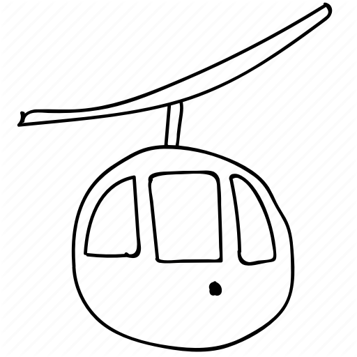 512x512 Aerial, Chair, Lift Icon