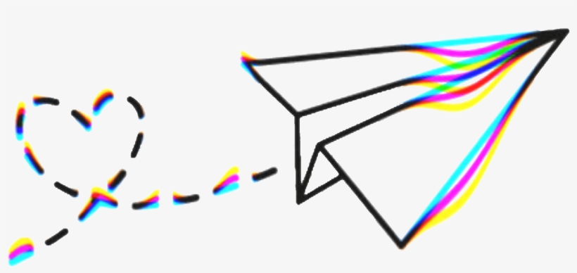 820x388 Paper Plane Airplane Vhs