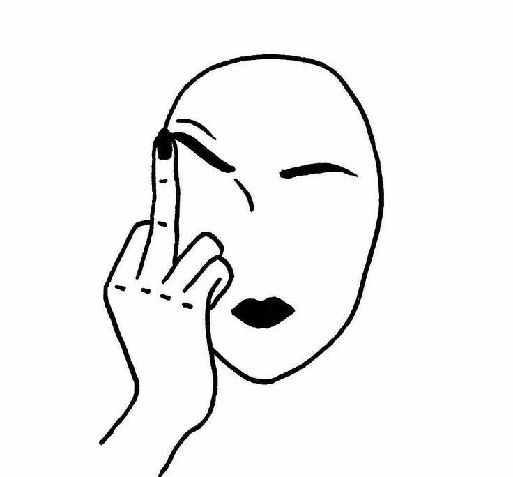 736x684 Attitude Art, Drawings, Illustration Art