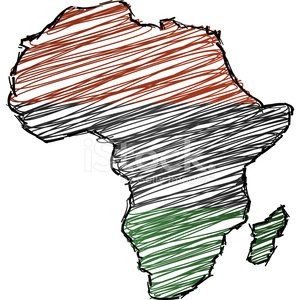 Africa Map Drawing | Free download on ClipArtMag