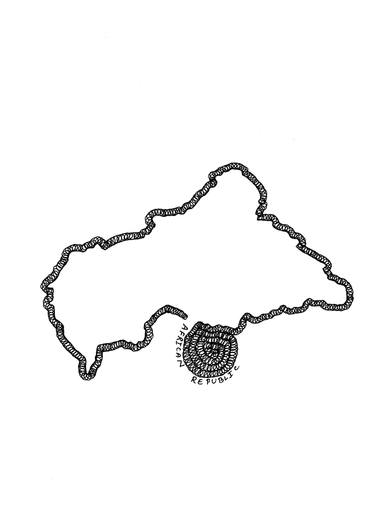 375x513 African Republic Drawing