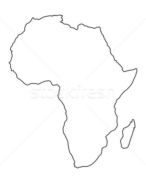 480x600 Map Of Africa Vector Illustration Robert Biedermann