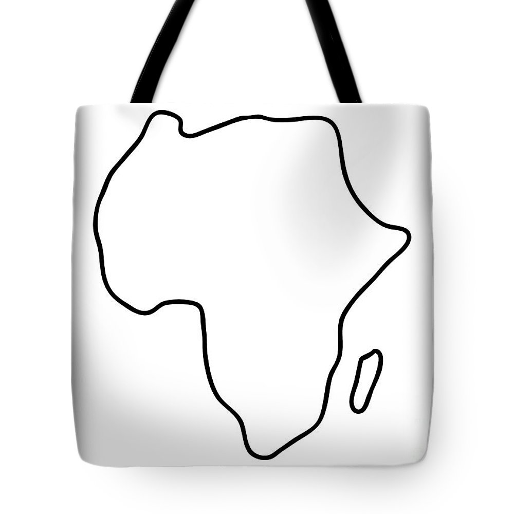 1000x1000 Africa African Continent Map Tote Bag For Sale