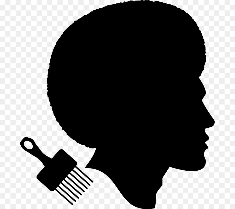 900x800 Silhouette Drawing Afro For Free Download