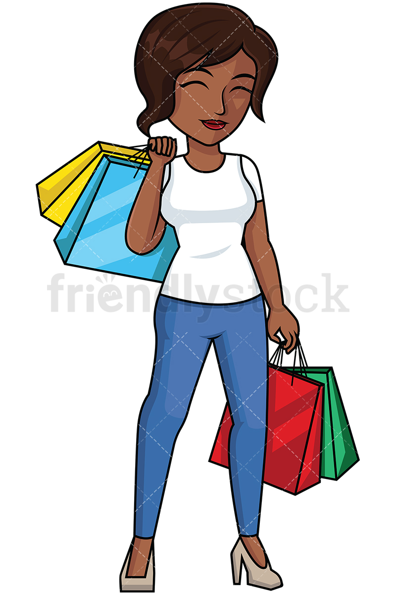 800x1200 Collection Of Free Shopping Clipart African American Amusement