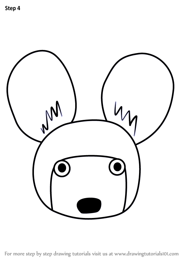 602x848 Learn How To Draw An African Wild Dog Face For Kids