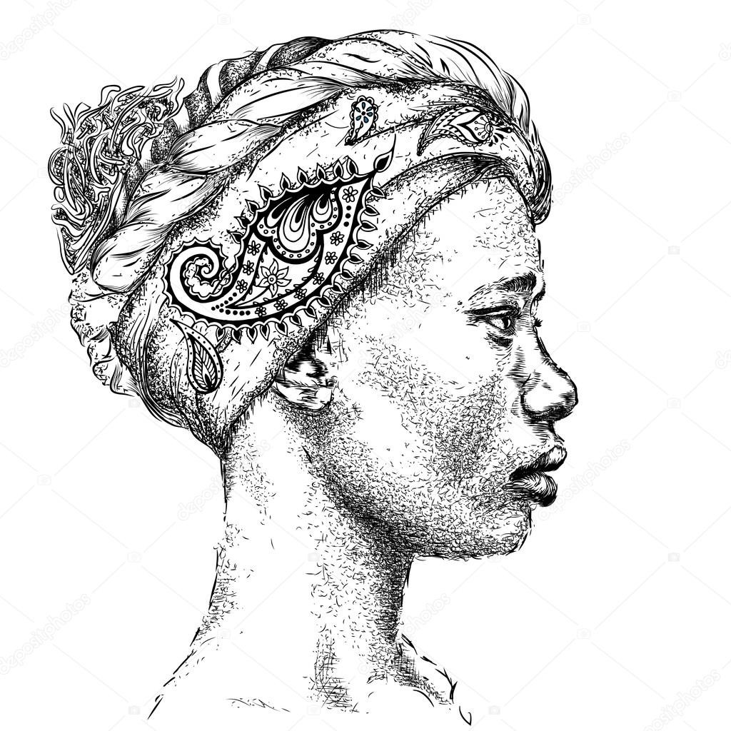 1024x1024 Sketch A Black Girl Drawing Unique Drawings Girl Photos Drawing