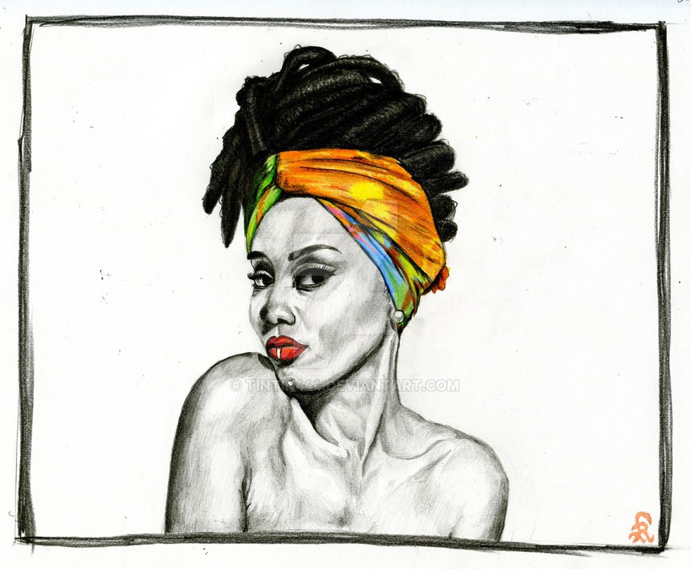 985x811 African Lady
