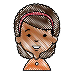 300x300 African Girl Royalty Free Vectors