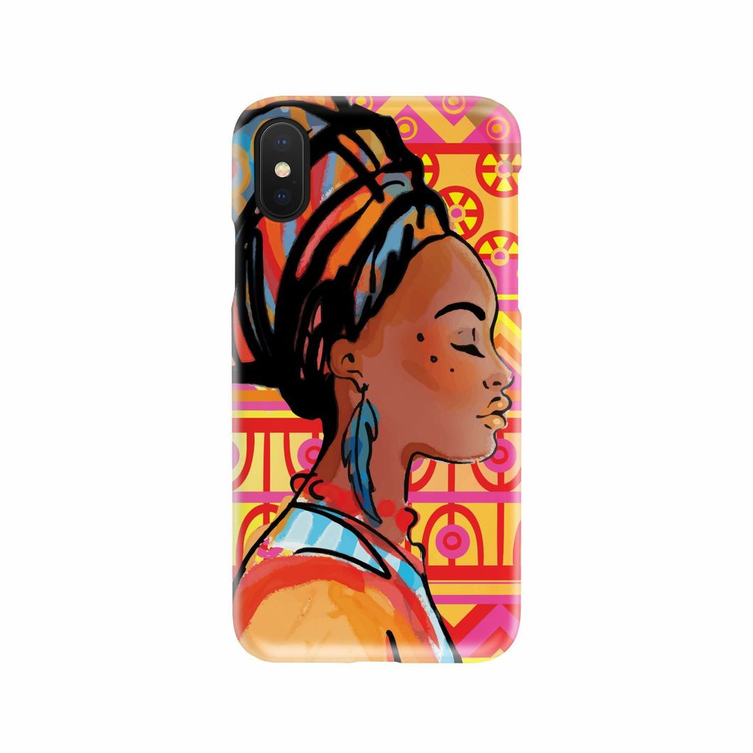 1060x1060 African Girl Aztec Iphone Android Phone Cases Jorjune