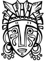 157x204 Image Result For African Masks Templates To Colour Vbs Camp
