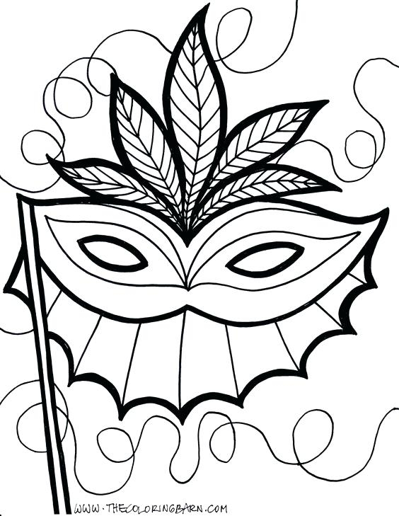564x729 Mask Coloring Pages African Mask Coloring Pages Omnitutorco