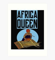 210x230 African Queen Drawing Art Prints Redbubble