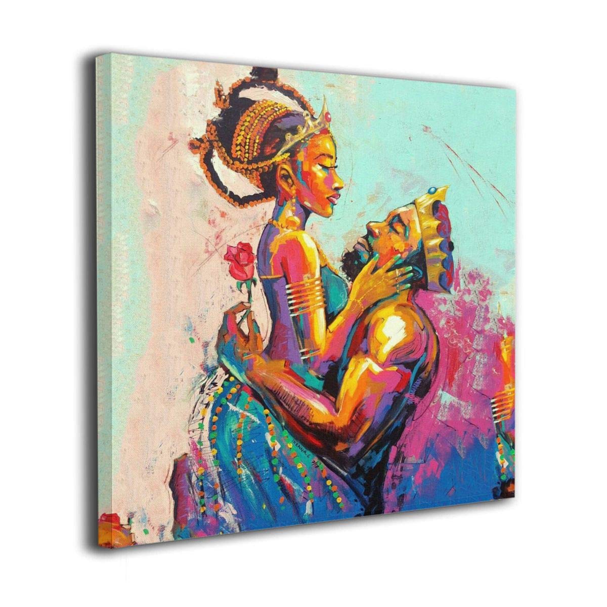 1200x1200 Okoart Art Logo African American King