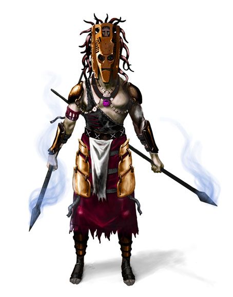 454x578 Garund In Zulu Warrior, Warrior