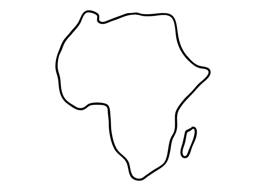 900x647 Drawing Of Africa N Continent Map Drawing Of African American