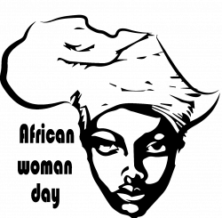 250x245 Turban Drawing Traditional Woman African, Picture