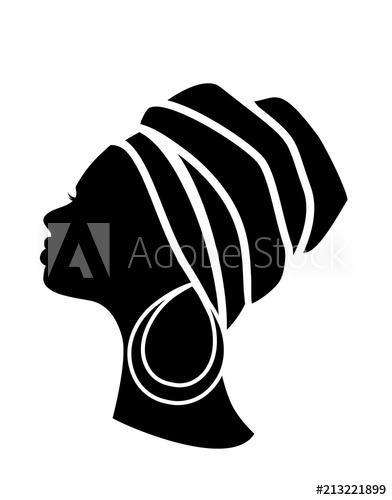 African Woman Drawing | Free download on ClipArtMag