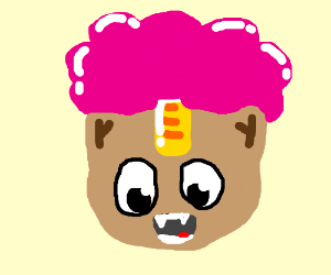 300x250 Meowth With An Afro