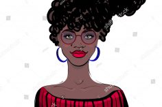 236x157 Afro Puff Drawing Textured Hair Punk Tutorial Woman Iydunetwork