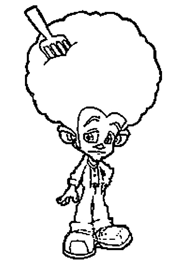 600x840 Afro Hair With Fork Trollz Coloring Pages Best Place To Color