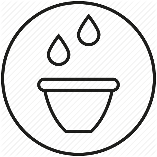 512x512 Aqua, Circle, Draw, Empty, Garden, Hollow, Water Icon