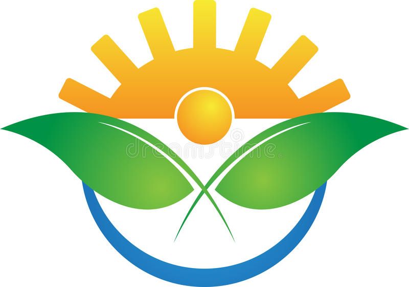 800x561 Photo About A Vector Drawing Represents Modern Agriculture Logo