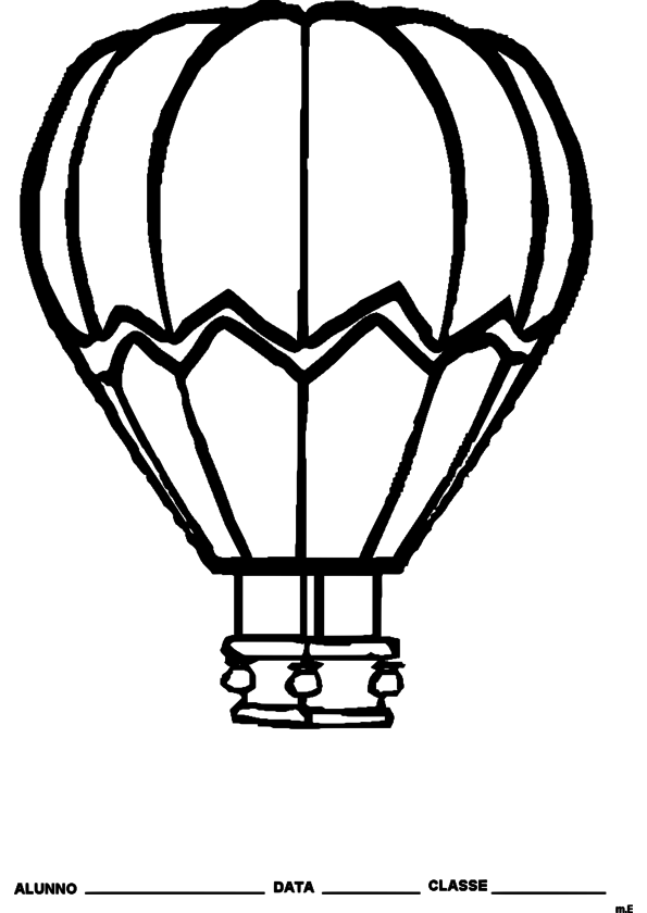 595x840 Hot Air Balloon