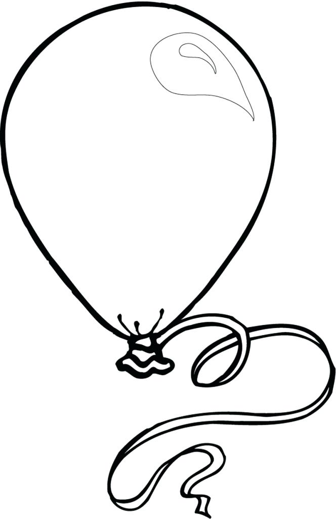 664x1024 How To Draw Balloons Step
