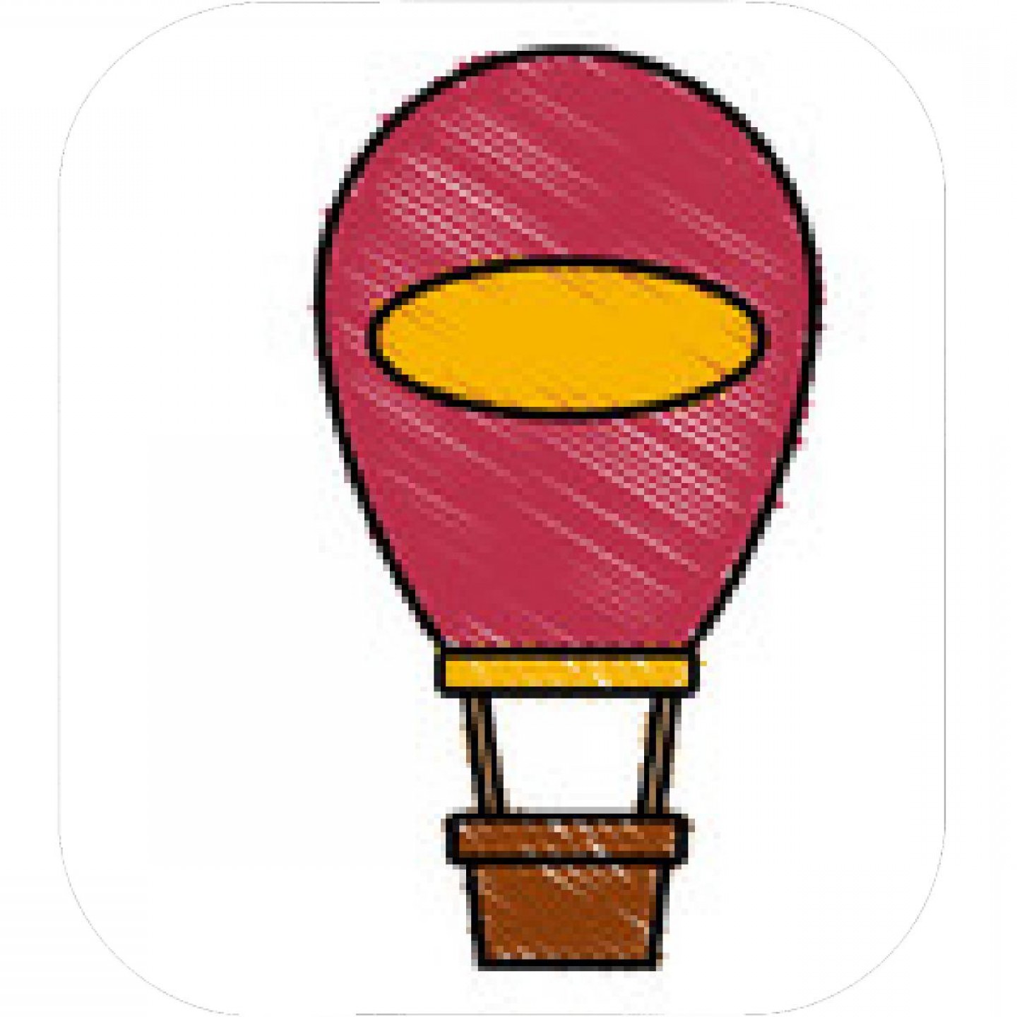 1440x1440 Pumpkin Hot Air Balloon Vector Hoodamathrun