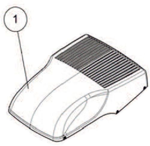 500x485 Dometic Spare Freshjet Air Conditioner Main Outer Casing