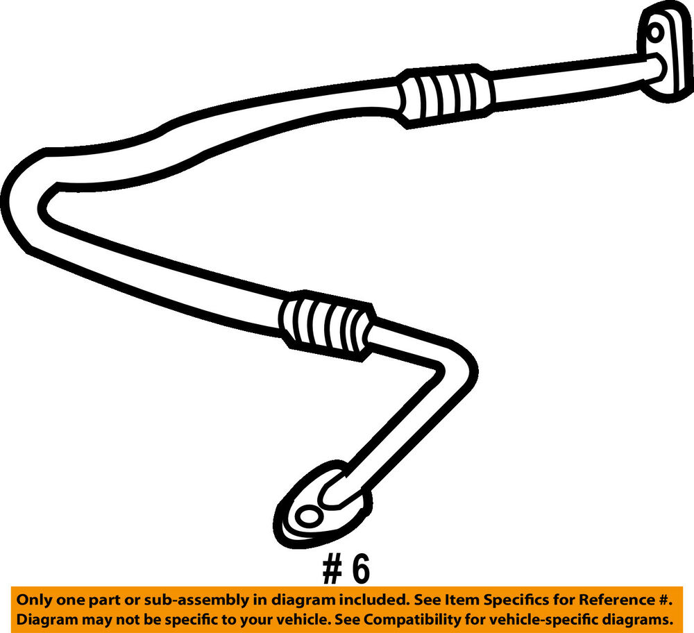 1000x912 Ac Ac Air Conditioner Suction Discharge Hose Assy Ebay