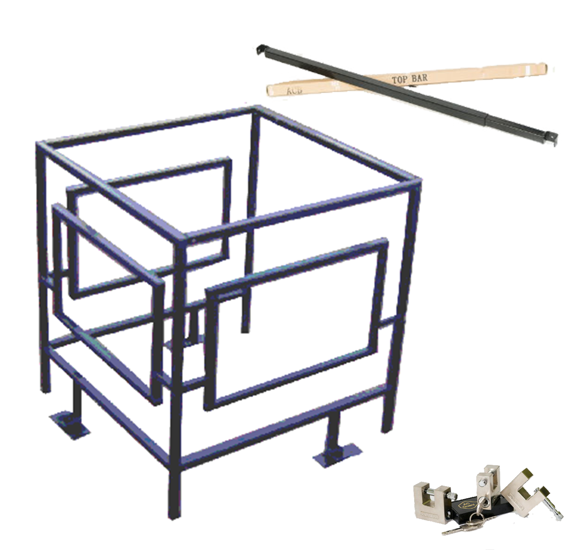 2008x1883 Air Conditioner Security Cage