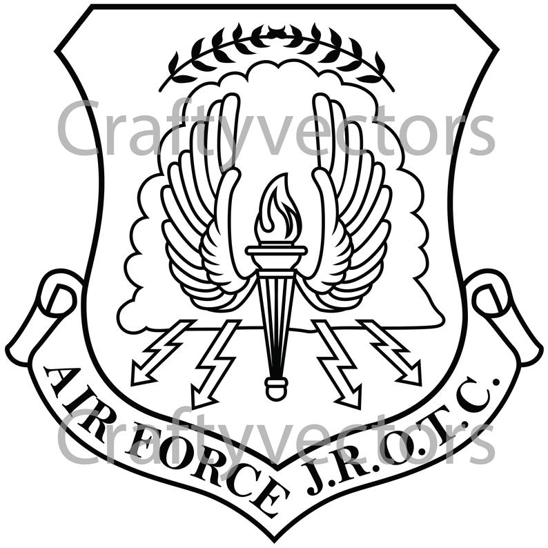 794x794 Air Force Jrotc Vector Etsy