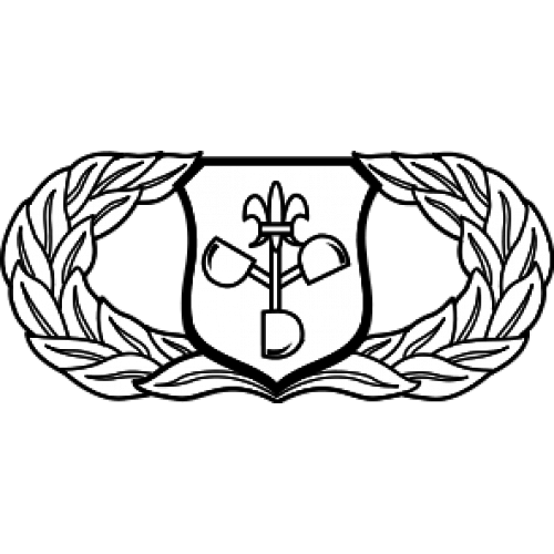 500x500 Badge Drawing Mustang, Picture