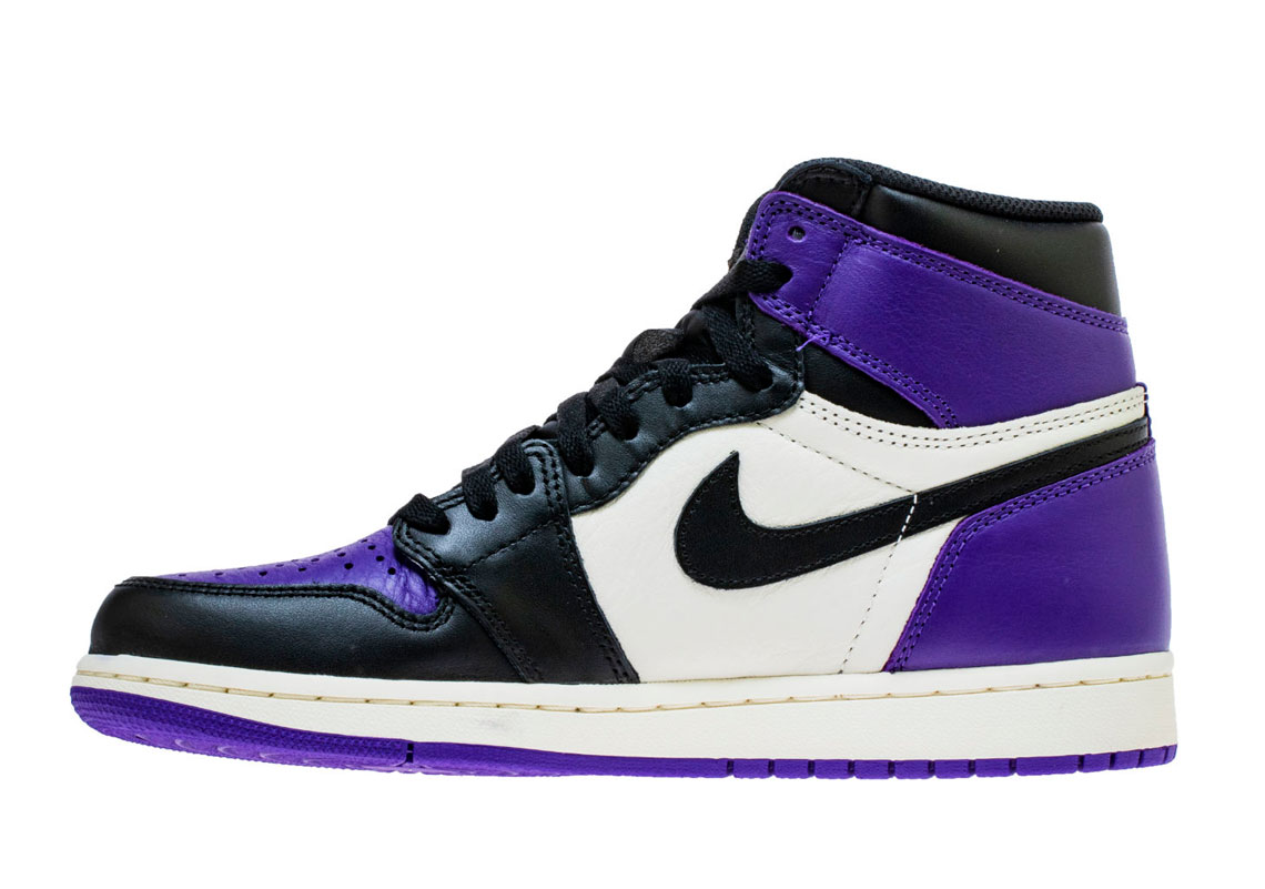1140x801 Air Jordan Retro High Og Court Purple Photos