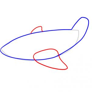 302x302 How To Draw An Airplane