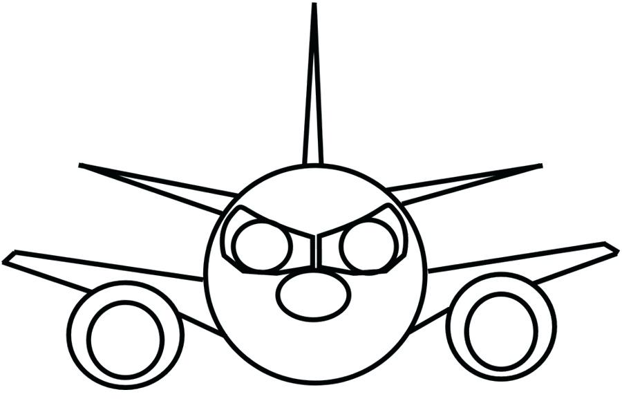 900x580 Drawing Of An Airplane How To Draw A Plane Draw Jet Plane Step