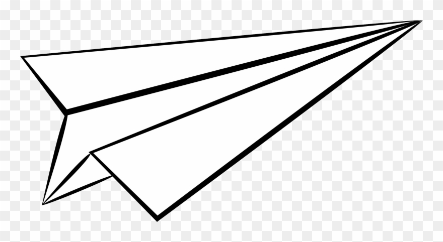 880x482 Paper Airplane Clipart