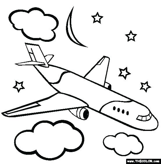 554x565 How To Draw Airplane For Kids Drawing Lesson For Children How Draw