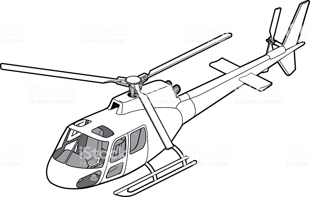 1024x650 Huge Collection Of 'helicopter Line Drawing' Download More Than