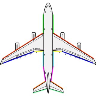 320x320 Outline Drawing Airplane In A Flat Style