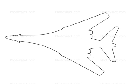 418x279 Rockwell B Bomber Outline, Line Drawing Images, Photography