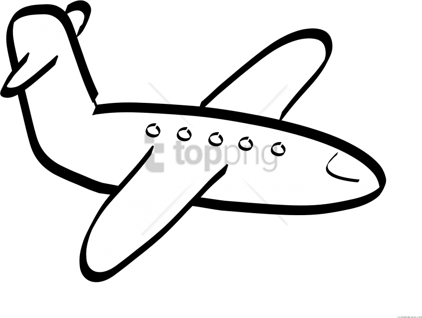 850x640 Airplane Drawing Png Image With Transparent Background Toppng