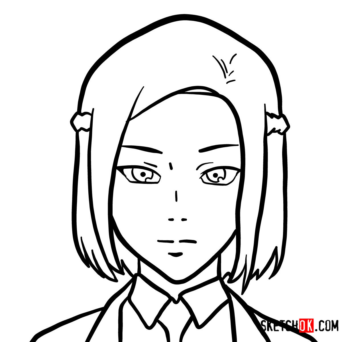 1200x1200 How To Draw Akira Mado's Face Tokyo Ghoul