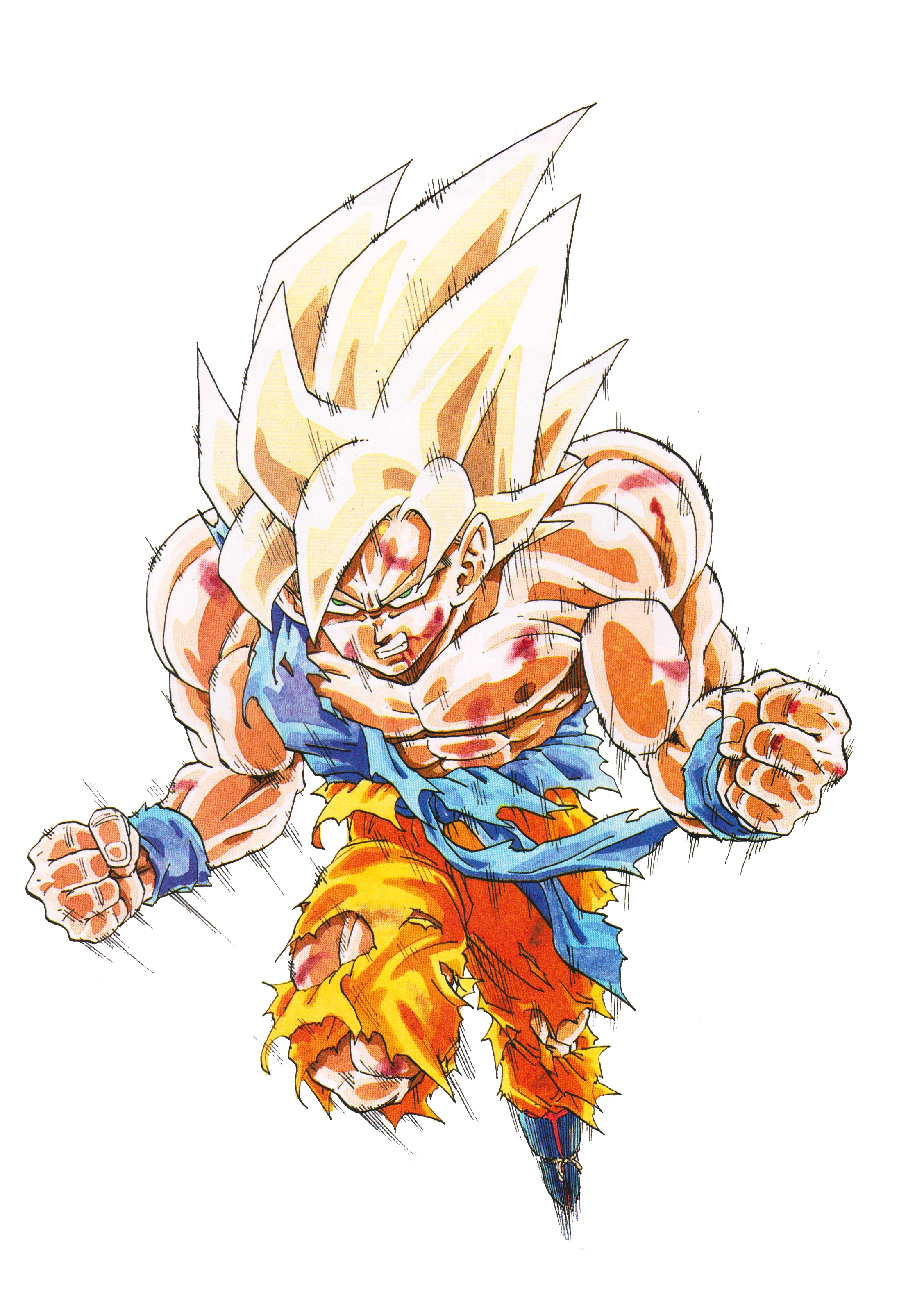 2255x3160 Dragon Ball Illustration Weakly Shonen Jump