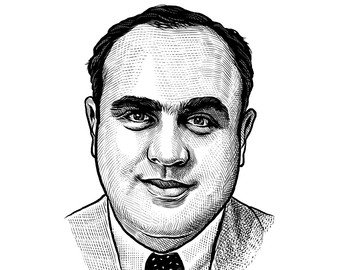 340x270 al capone print etsy