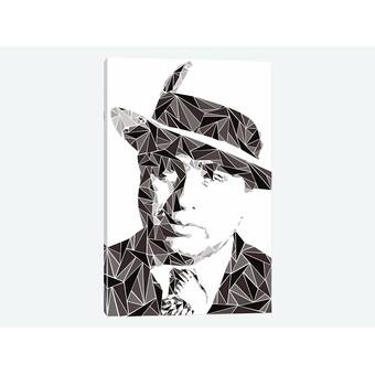 340x340 east urban home 'al capone' graphic art print on wrapped canvas